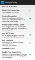 Advanced Bluetooth Terminal capture d'écran 1
