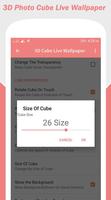 My Pic 3D Cube Live Wallpaper скриншот 2