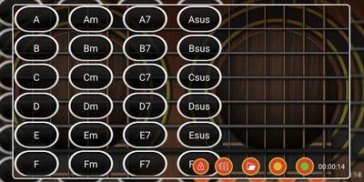 برنامه‌نما Real Guitar Music Player عکس از صفحه
