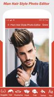 Man Hair Style Photo Editor постер