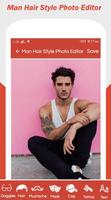 Man Hair Style Photo Editor скриншот 3