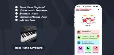Real Piano-Piano Keyboard