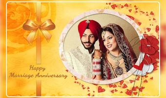 Wedding Anniversary Photo Frame скриншот 3