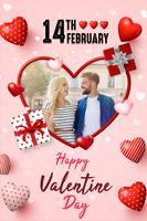 Valentine Day Photo Frame syot layar 1