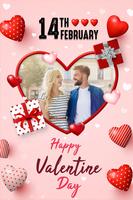 Valentine Day Photo Frame स्क्रीनशॉट 1