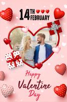 برنامه‌نما Valentine Day Photo Frame عکس از صفحه