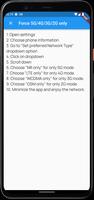 5G Check & Force 5G / 4G  only capture d'écran 3