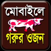মোবাইলে গরুর ও ছাগলের  ওজন নির্ণয় Plakat