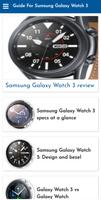 Guide Sumsung Galaxy Watch 3 Affiche