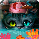 Alice in Wonderland HD Live Wa icon