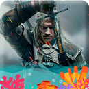 APK Game Witcher Geralt Wolf Water
