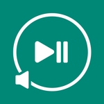 Skip track: volume button skip icon