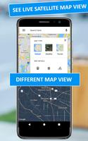 GPS Navigation Route Finder Map & Satellite View screenshot 1