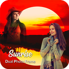 Sunrise Dual Photo Frames icône
