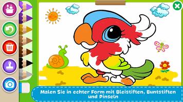 Malbuch-Kinder malen Plakat