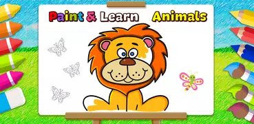 Paint and Learn Animals