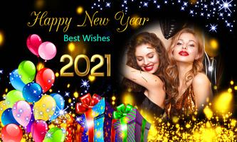 NewYear Wish Photo Frames captura de pantalla 1