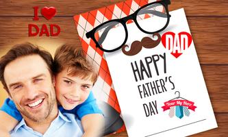 Father's Day Photo Frames 2021 Affiche