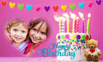 Happy Birthday Photo Frames imagem de tela 3