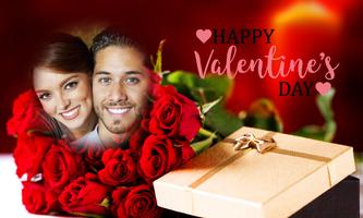 Valentine Love Photo Frames captura de pantalla 2