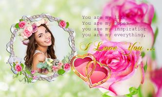 Valentine Day Photo Frame اسکرین شاٹ 1