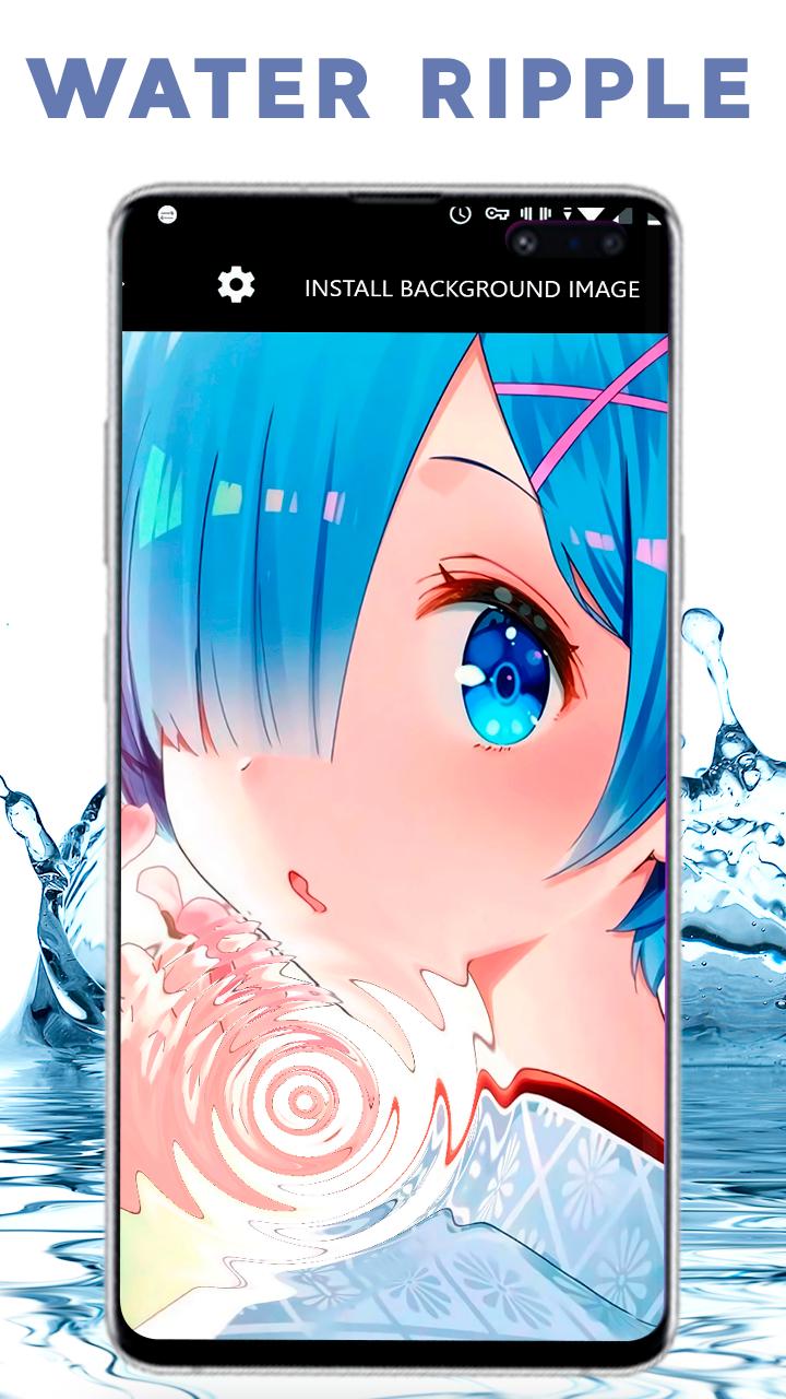 Re Zero Cute Anime Girl Rem Live Wallpaper For Android Apk Download