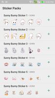 Sunny Bunny Stickers Affiche