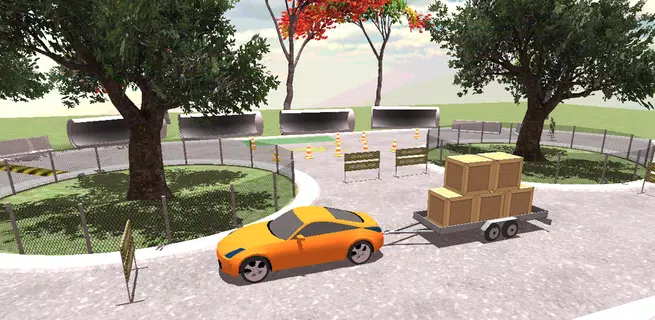 350Z Parking Test Simulator