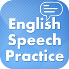 English Speech Practice Offline icône