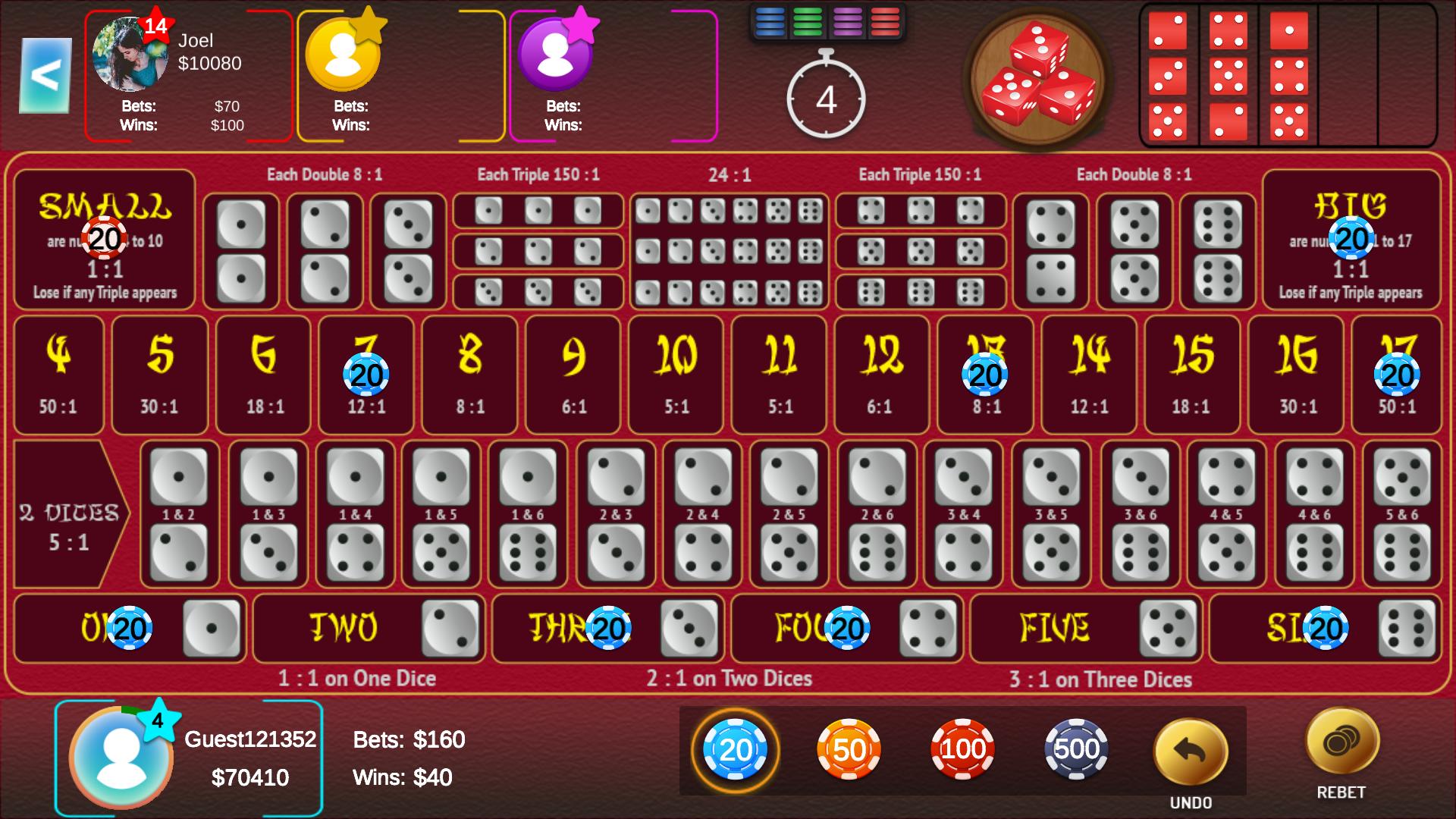 Sic Bo для Андроид - скачать APK