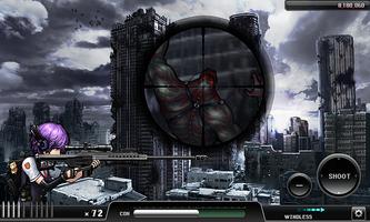 Zombie vs Sniper(Ghost Sniper) ảnh chụp màn hình 1