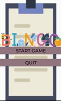 bingo game with bluetooth poster