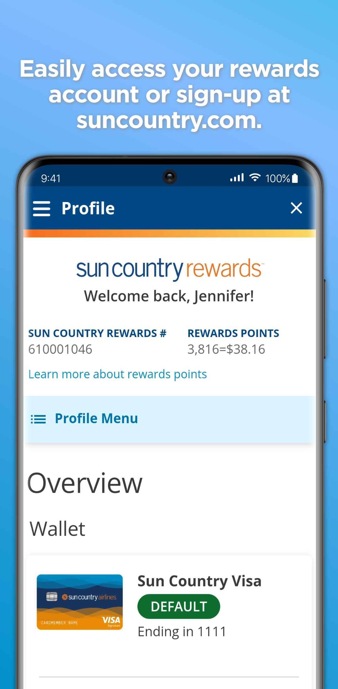 Sun Country Airlines APK für Android herunterladen Sun Country Airlines APK für Android herunterladen