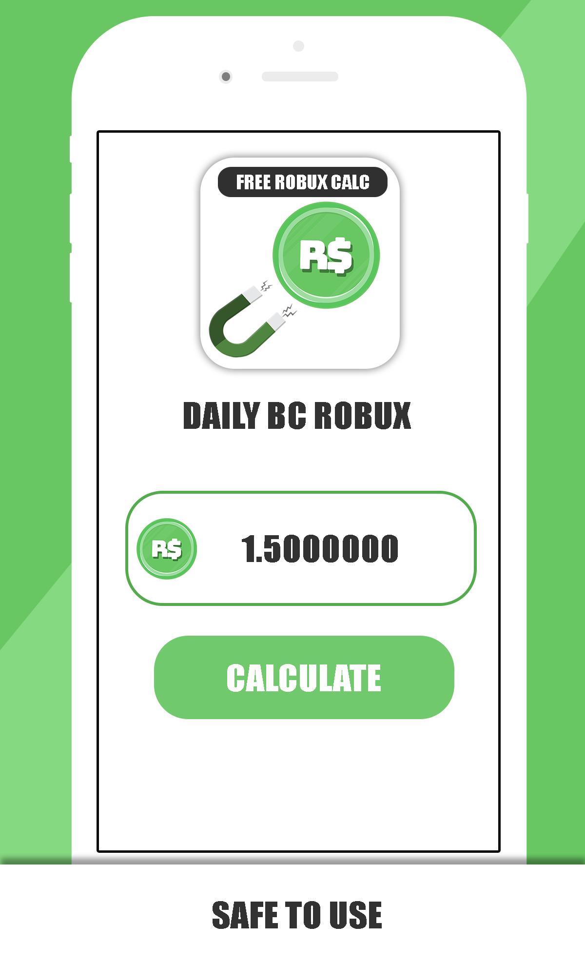 RBX-free daily Rubox Calc-for ROBLOX APK voor Android Download