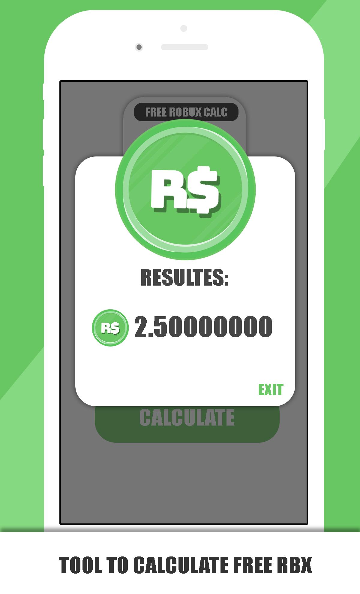 Free Robux Calculator For Rblox Rbx Magnet For Android - 2 dollars robux