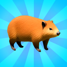 Capybara Game 3D icon