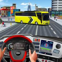 长途汽车驾驶游戏 - 2022 年巴士游戏 海报