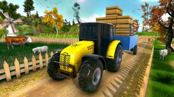 खेती ट्रैक्टर ड्राइविंग खेल 3d स्क्रीनशॉट 1
