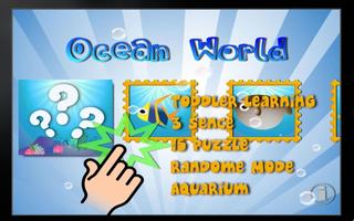 QCat - Ocean world puzzle Affiche