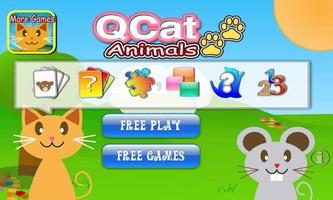 QCat  Animal 8 in 1 Games पोस्टर