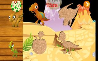 QCat Toddler Dino Puzzle screenshot 2