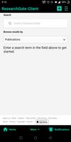 ResearchGate-Client screenshot 2