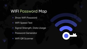 Poster Wifi Password Map