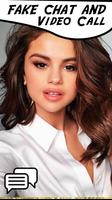 Selena Gomez Fake Chat & Call capture d'écran 2