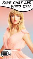 Taylor Swift Fake Chat & Call captura de pantalla 2