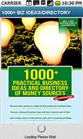 1000+ Business Ideas and Funds الملصق