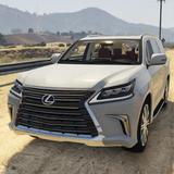 Lexus LX 570 Offroad Car Drive