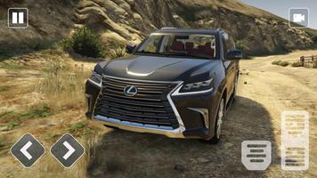 Lexus LX 570 Offroad Car Drive स्क्रीनशॉट 2