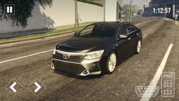 Camry City Driving: Toyota Sim Affiche