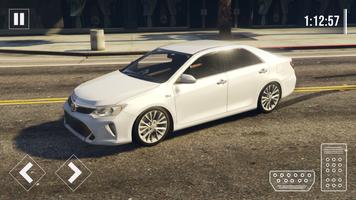 Camry City Driving: Toyota Sim capture d'écran 2